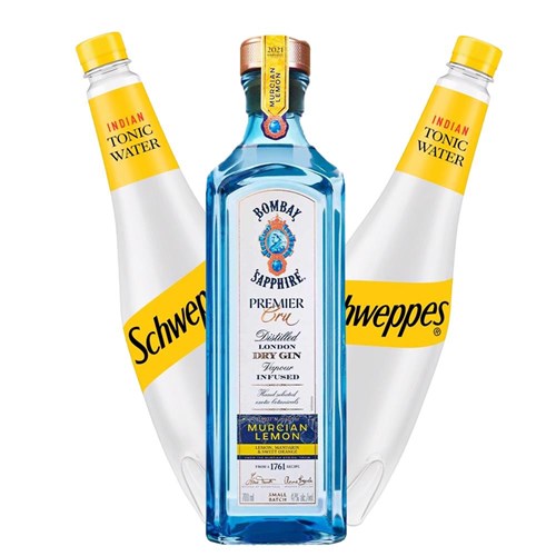 Bombay Sapphire Premier Cru Gin 70cl with Tonic Mixer